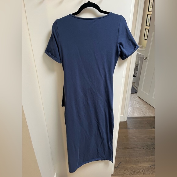 Sézane Pippa Dress in Washed Blue - Picture 4 of 5